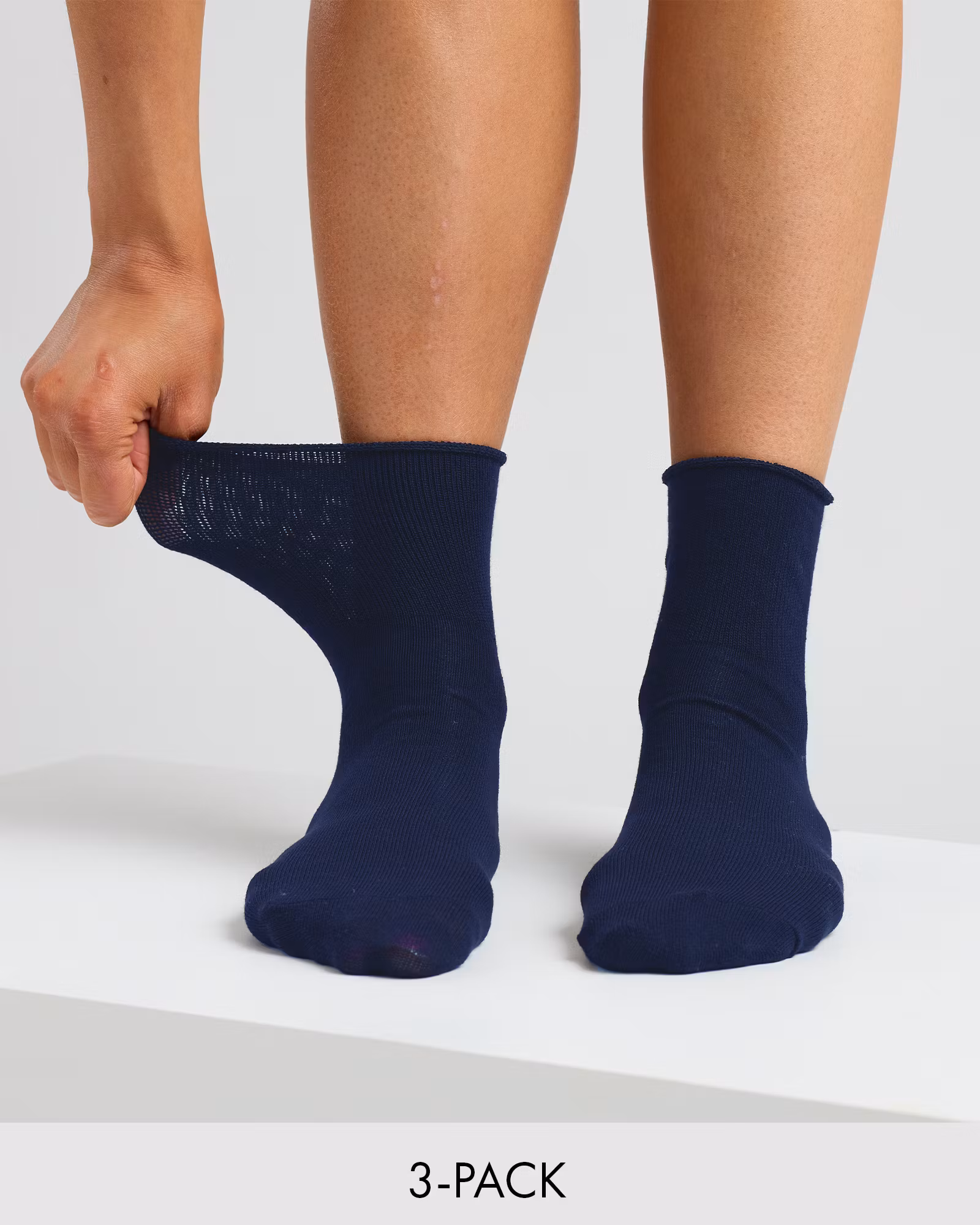 Lösresår Kort Skaft - Marin 3 Par