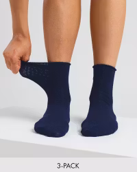 Lösresår Kort Skaft - Marin 3 Par