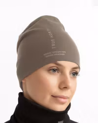 Vändbar Mössa (Onesize) - Brun