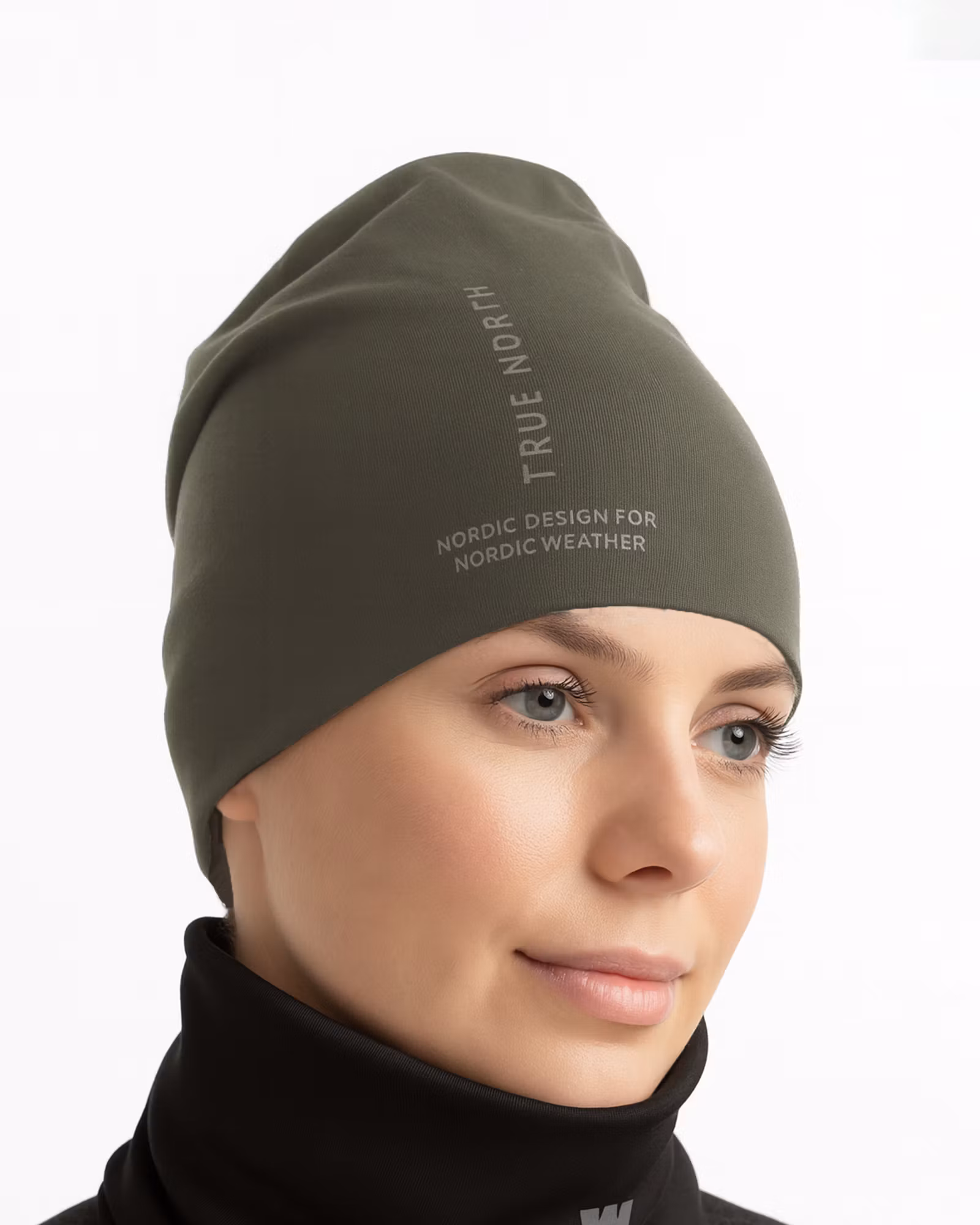 Vändbar Mössa (Onesize) - Brun