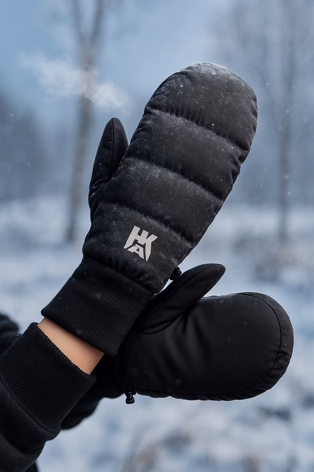 Toppahanskat – Mustat | Vedenpitävät ja tuulenpitävät | High-Tex 10 000 mm