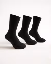 Merinoull Hiking Socks, Svart 3-par