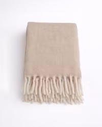 Pehmeä villapeitto – Beige