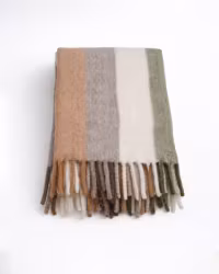 Pehmeä villapeitto – Multi Stripe