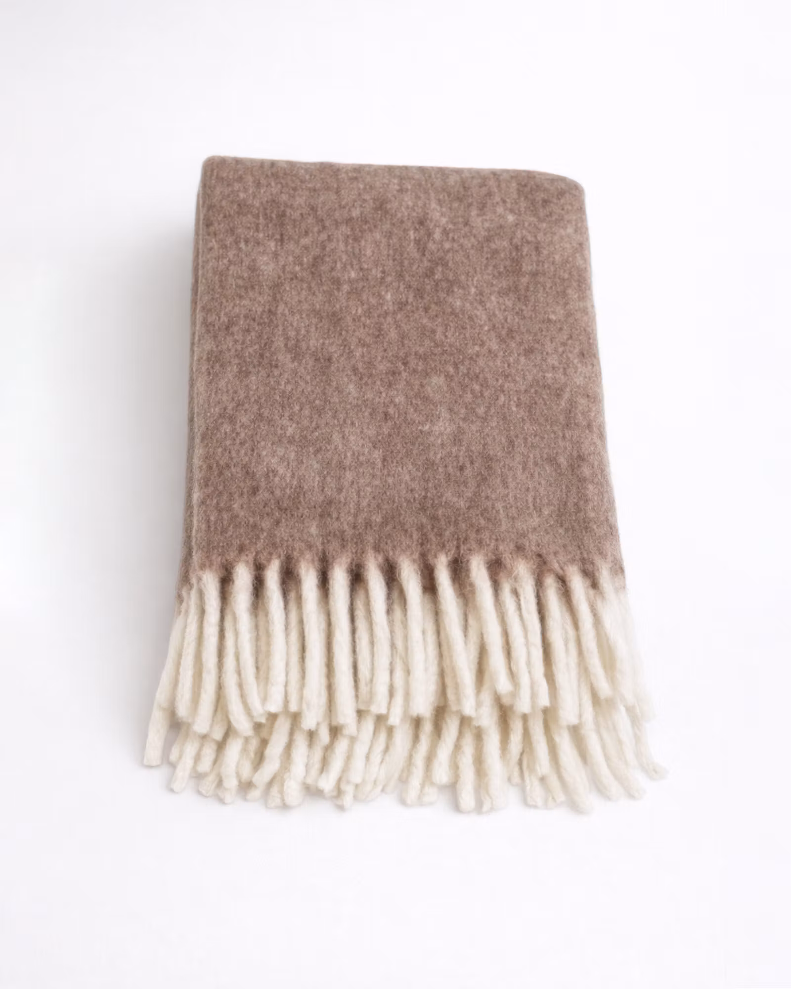 Pehmeä villapeitto – Mid Brown