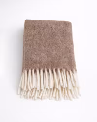 Pehmeä villapeitto – Mid Brown
