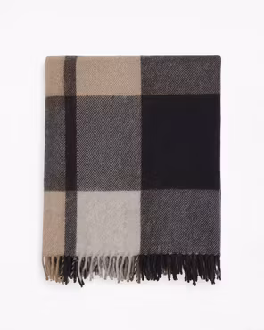 Villa Ruudullinen Glencheck - Tummansininen/beige