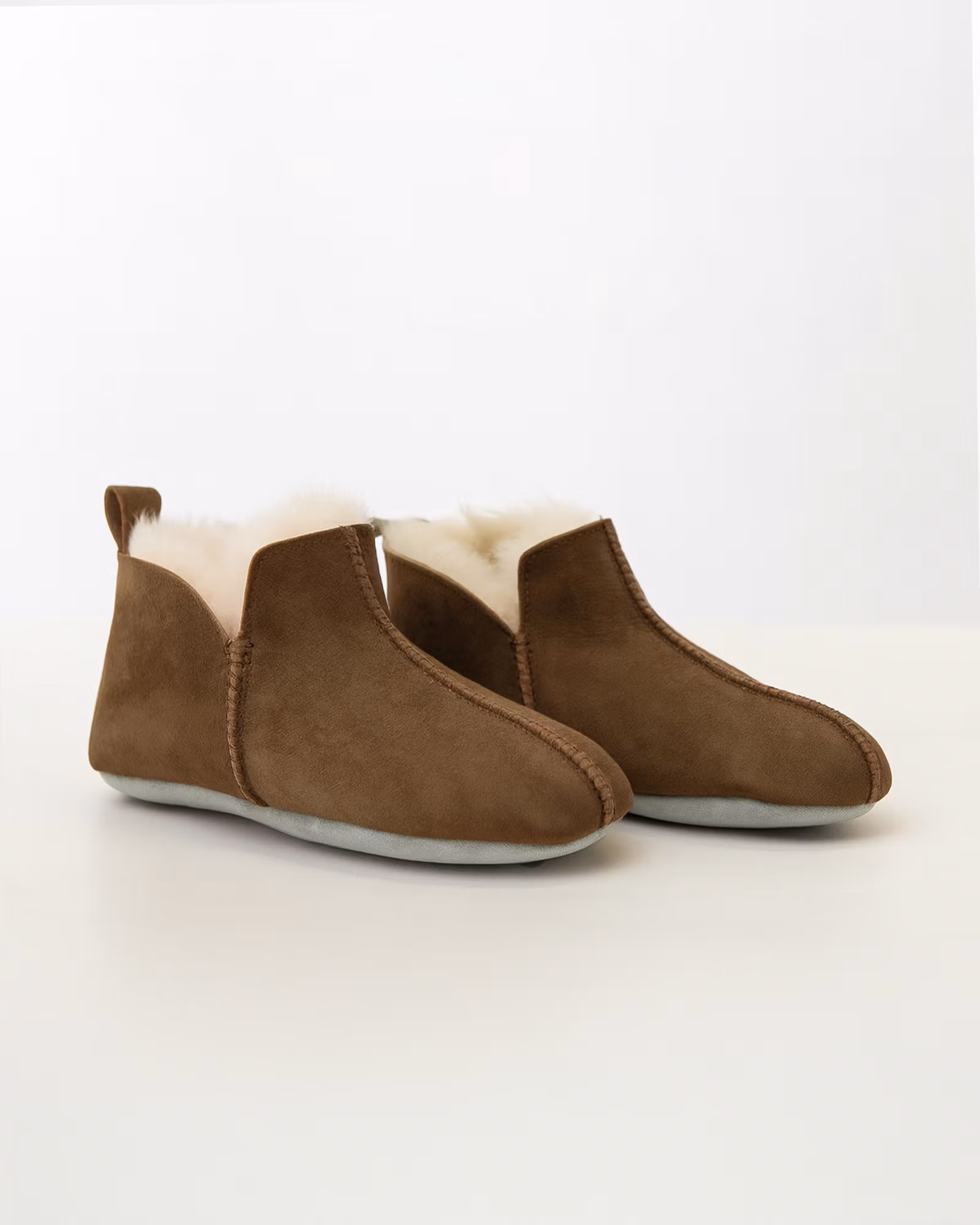 FJÄLLNÄS Ankle High Sheepskin – Nahkaruskea (EU36-EU46)