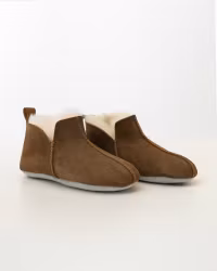 FJÄLLNÄS Ankle High Sheepskin – Leather Brown (EU36-EU46)