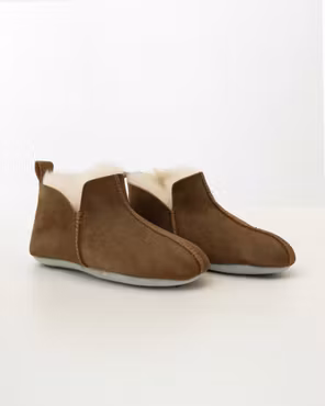 FJÄLLNÄS Ankle High Sheepskin – Leather Brown (EU36-EU46)
