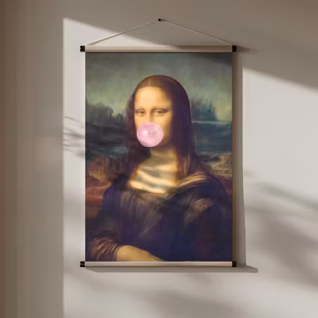 Mona Lisa Bubble Gum