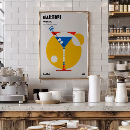 Martini Bauhaus Cocktail