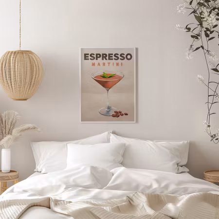 Espresso Martini Cocktail Bar Decor