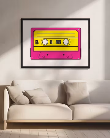 Pink Tape Cassette