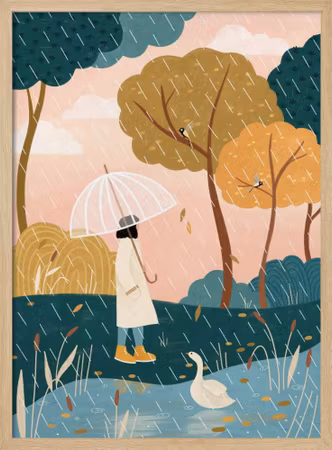 Rainy Day Stroll