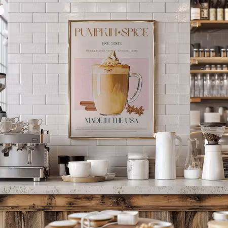 Autumn Latte Delight