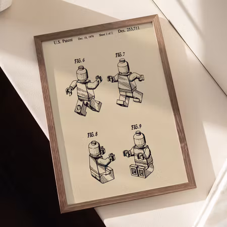 Legogubbe - Patent