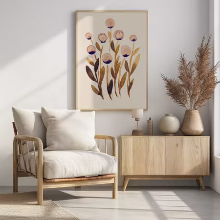 Stylized Botanical Blooms