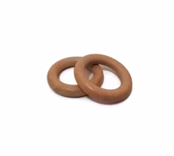 Bitring 70 mm • Träring • Bitleksak