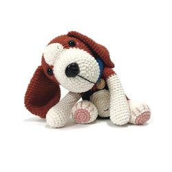 DIY kit Beagle • Hund • Virkset gosedjur • Do it yourself • Crochetbykim