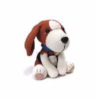 VIRKMÖNSTER BEAGLE Beethoven • hund • amigurumi virkbeskrivning • crochetbykim • PDF