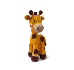 VIRKMÖNSTER Giraff Bao • Safari • amigurumi virkbeskrivning • crochetbykim • PDF