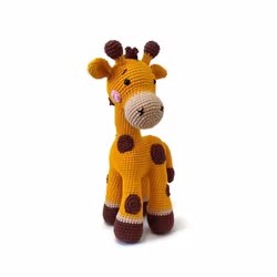 VIRKMÖNSTER Giraff Bao • Safari • amigurumi virkbeskrivning • crochetbykim • PDF
