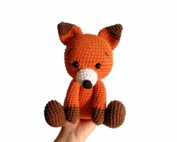 VIRKMÖNSTER Räv och Varg • Skogsdjur • amigurumi virkbeskrivning • crochetbykim • PDF