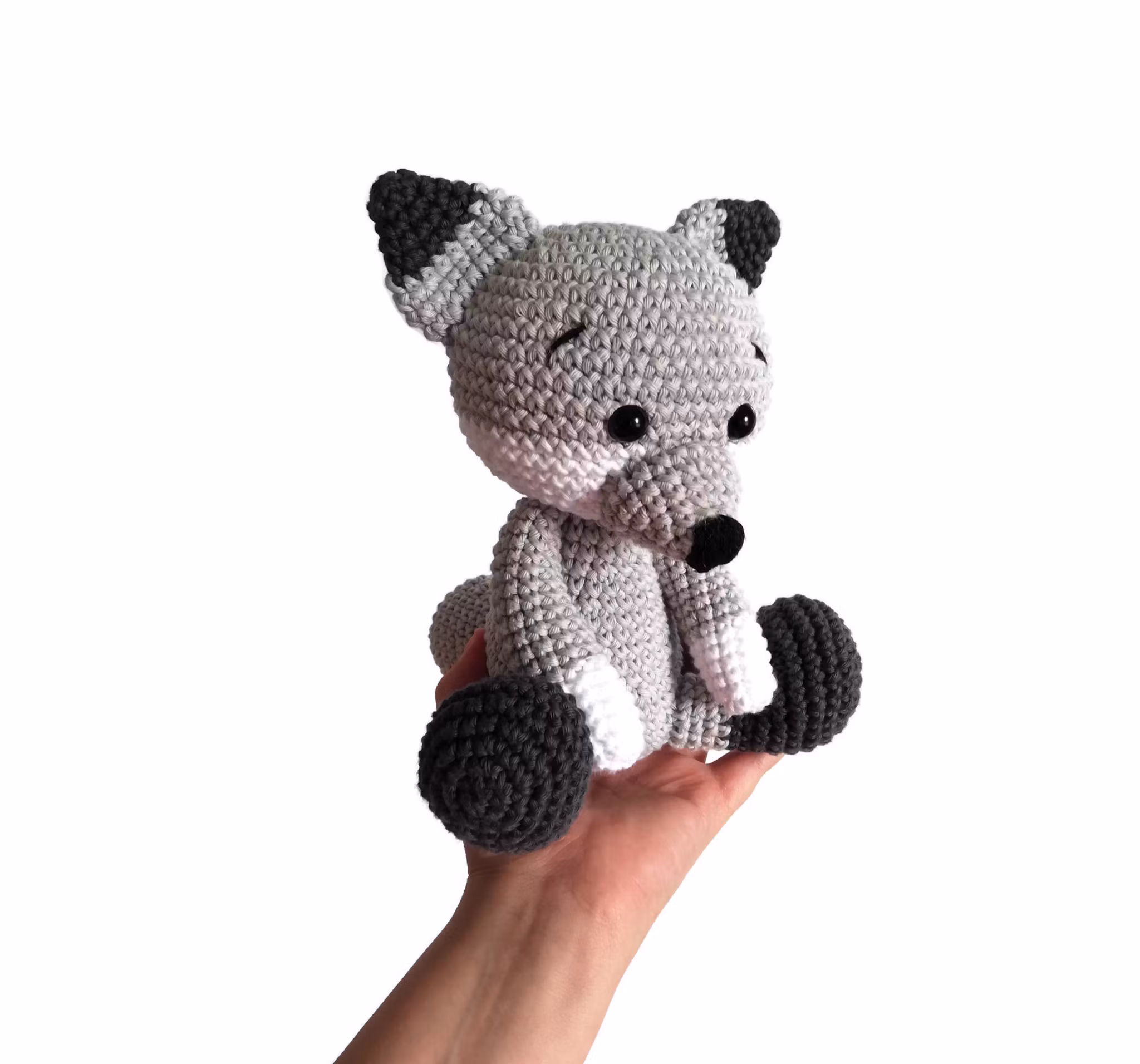 VIRKMÖNSTER Räv och Varg • Skogsdjur • amigurumi virkbeskrivning • crochetbykim • PDF