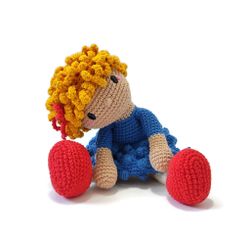 VIRKMÖNSTER ASTRID • Docka • amigurumi virkbeskrivning • crochetbykim • PDF