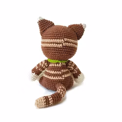 VIRKMÖNSTER Katten Picatso • husdjur • amigurumi virkbeskrivning • crochetbykim • PDF