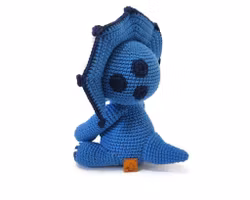 VIRKMÖNSTER Triceratops Spikey • Dinosaurie • amigurumi virkbeskrivning • crochetbykim • PDF