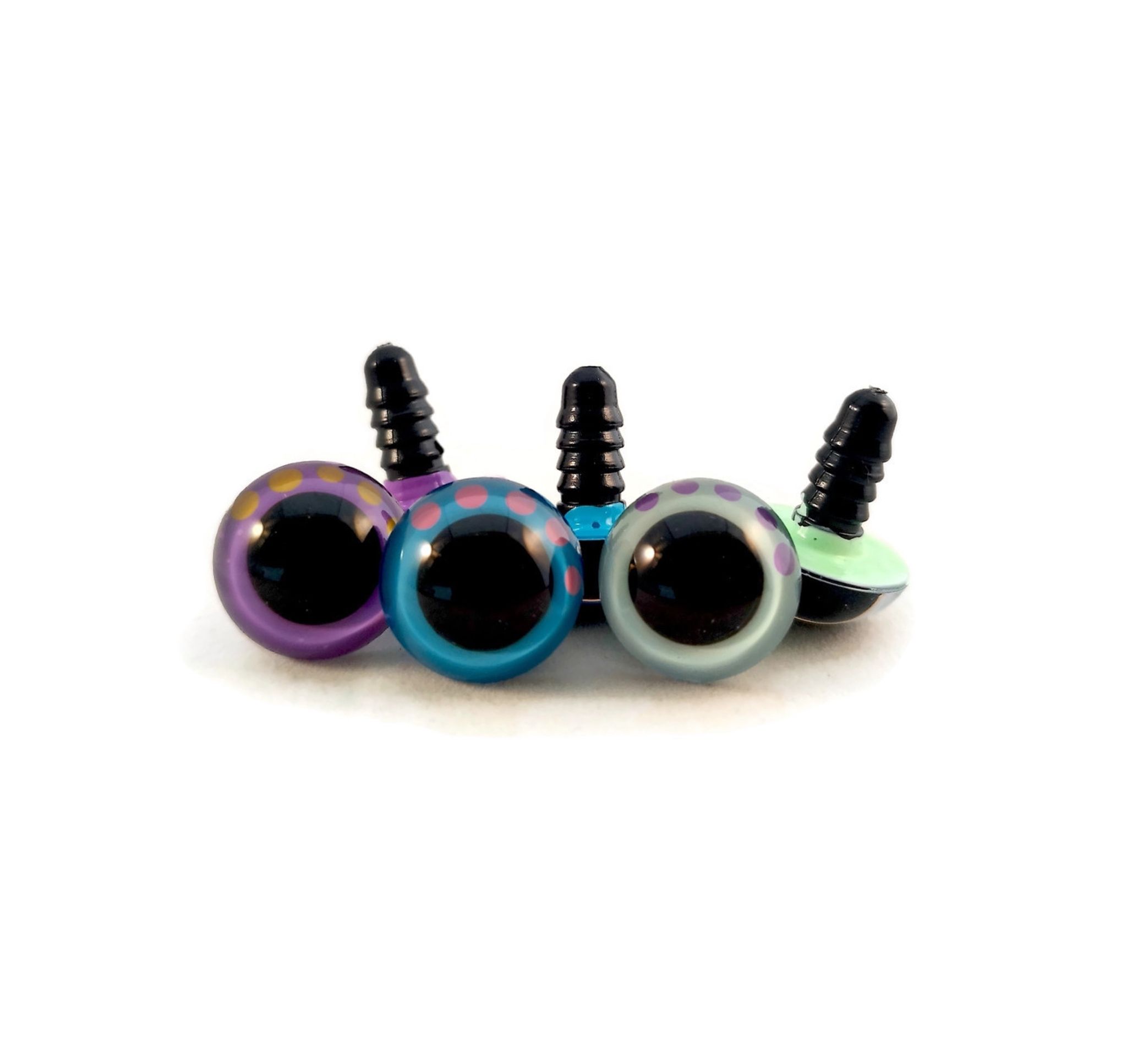 Handmålade ögon UNICORN 12 mm 15 mm 18 mm 20 mm