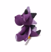 VIRKMÖNSTER Drake Burney • Dragon • amigurumi virkbeskrivning • crochetbykim • PDF