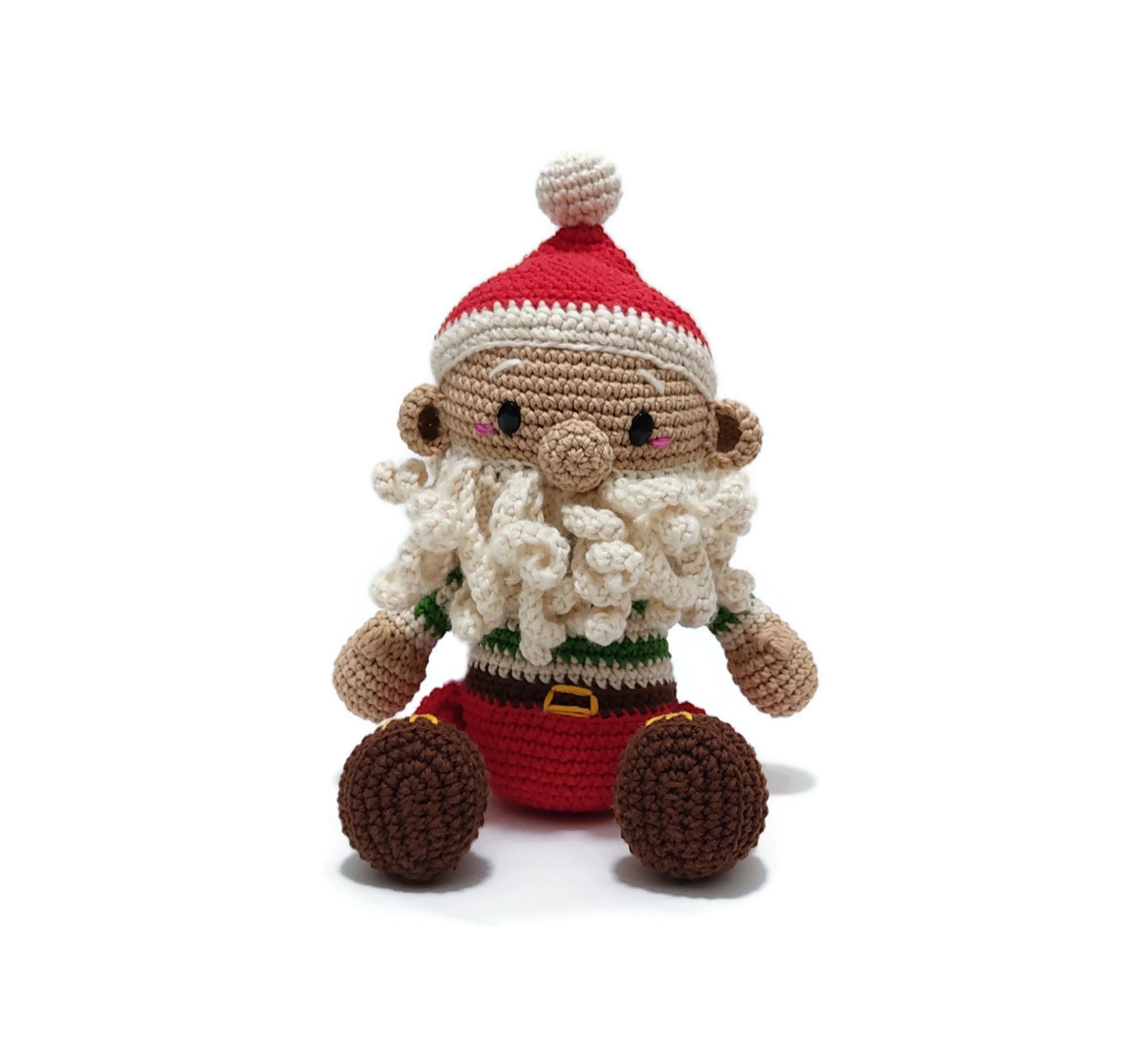 VIRKMÖNSTER  Jultomte Klas  • Jul Christmas Docka • amigurumi virkbeskrivning • crochetbykim • PDF