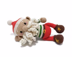 VIRKMÖNSTER  Jultomte Klas  • Jul Christmas Docka • amigurumi virkbeskrivning • crochetbykim • PDF