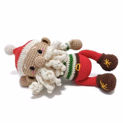 VIRKMÖNSTER  Jultomte Klas  • Jul Christmas Docka • amigurumi virkbeskrivning • crochetbykim • PDF