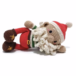 VIRKMÖNSTER  Jultomte Klas  • Jul Christmas Docka • amigurumi virkbeskrivning • crochetbykim • PDF