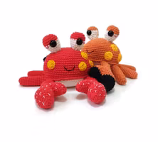 VIRKMÖNSTER Krabba MR Hammer • Vatten Hav • amigurumi virkbeskrivning • crochetbykim • PDF