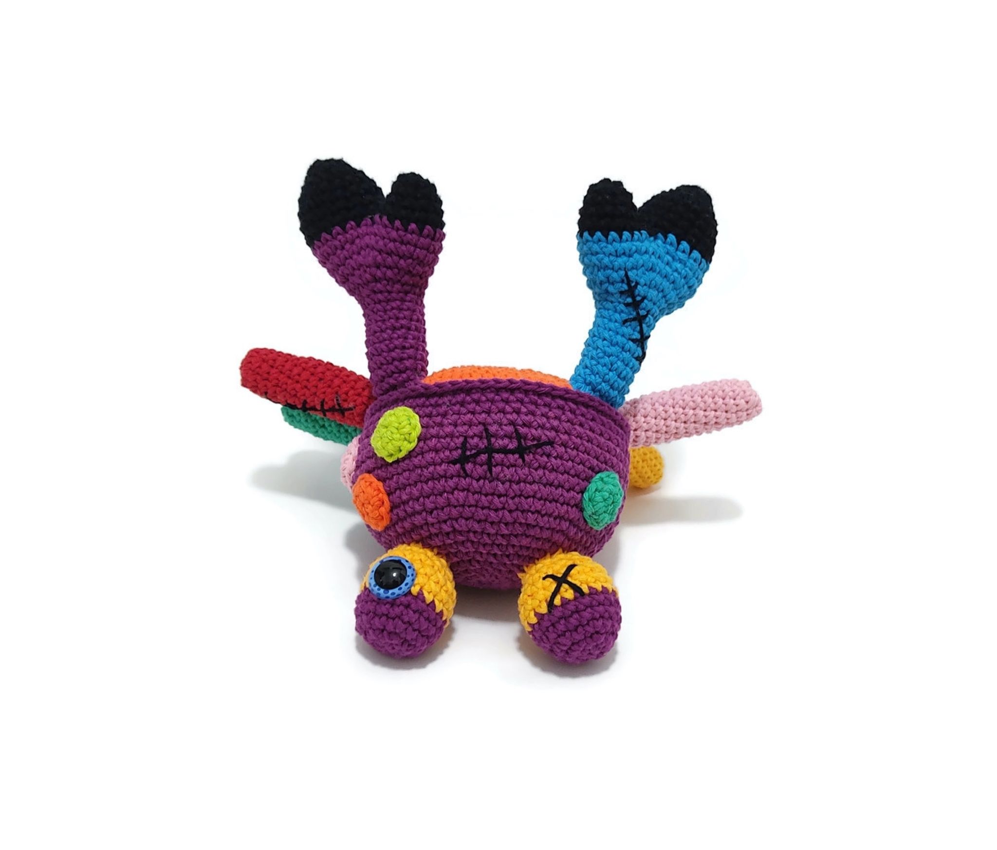 VIRKMÖNSTER Krabba MR Hammer • Vatten Hav • amigurumi virkbeskrivning • crochetbykim • PDF
