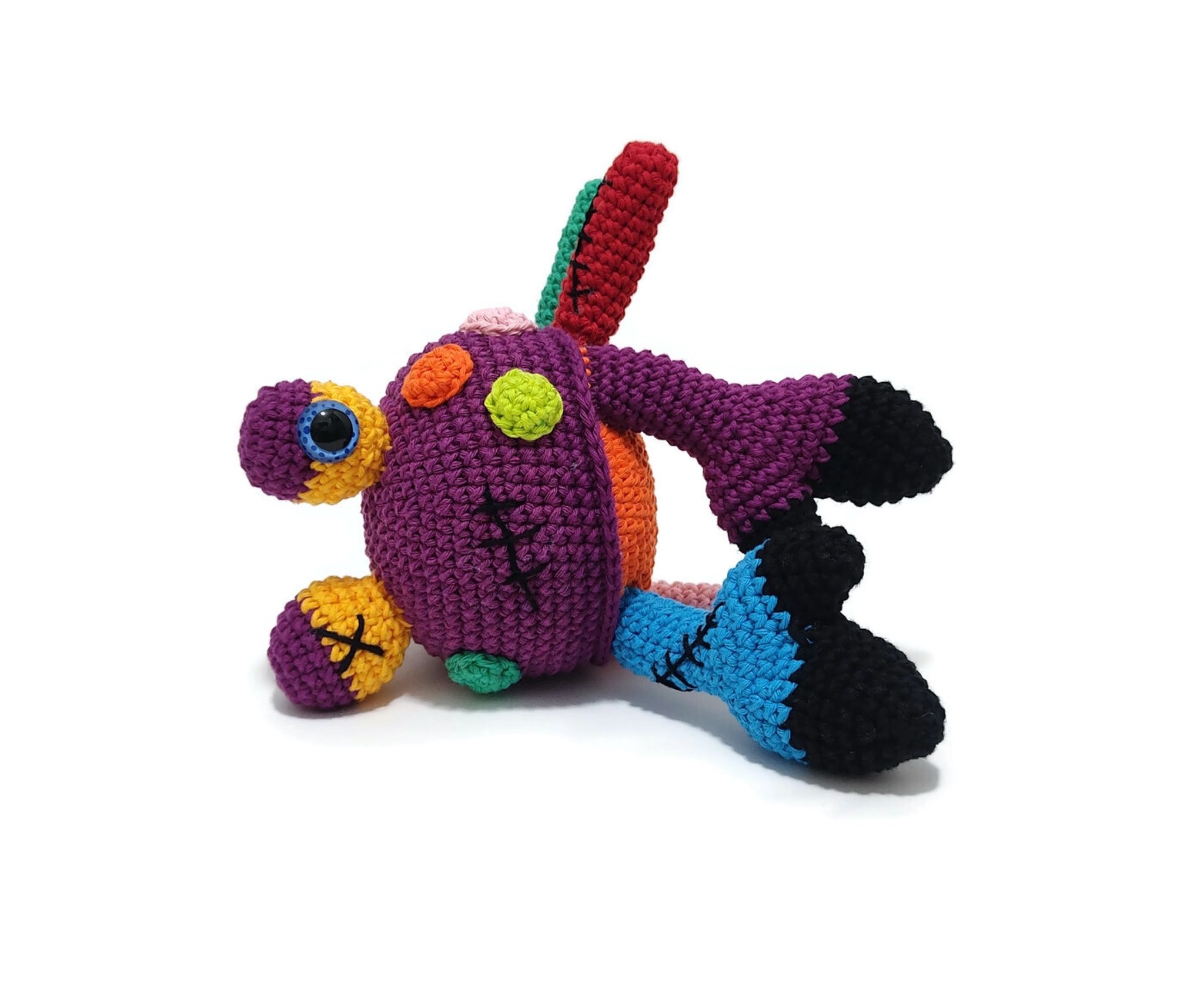 VIRKMÖNSTER Krabba MR Hammer • Vatten Hav • amigurumi virkbeskrivning • crochetbykim • PDF