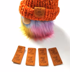 Made with love Märken • Amigurumi • virkade gosedjur • Tags • Labels