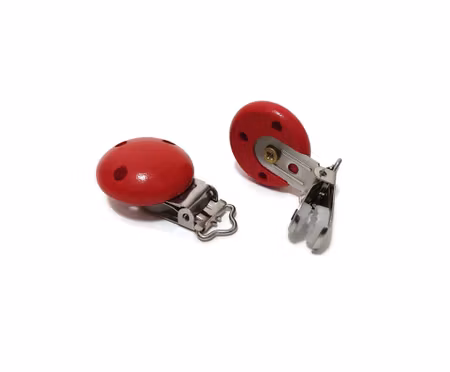 Clips till Barnvagnsmobil • Napphållare • Träclips • Hänge