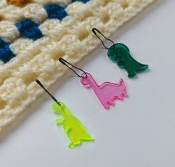 Dino Virkmarkörer • Stickmarkörer • Markörer • Varvräknare • Sticka • Virka