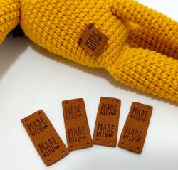 Made with love Märken • Amigurumi • virkade gosedjur • Tags • Labels