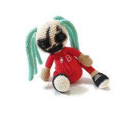 VIRKMÖNSTER Slipknot Corey Taylor • Docka • amigurumi virkbeskrivning • crochetbykim • PDF