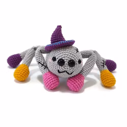 VIRKMÖNSTER Creeper Spindel •Halloween • amigurumi virkbeskrivning • crochetbykim • PDF