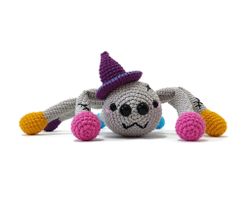 VIRKMÖNSTER Creeper Spindel •Halloween • amigurumi virkbeskrivning • crochetbykim • PDF
