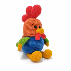 DIY kit Bobby • Tupp • Virkset gosedjur • DIY-kit • Crochetbykim