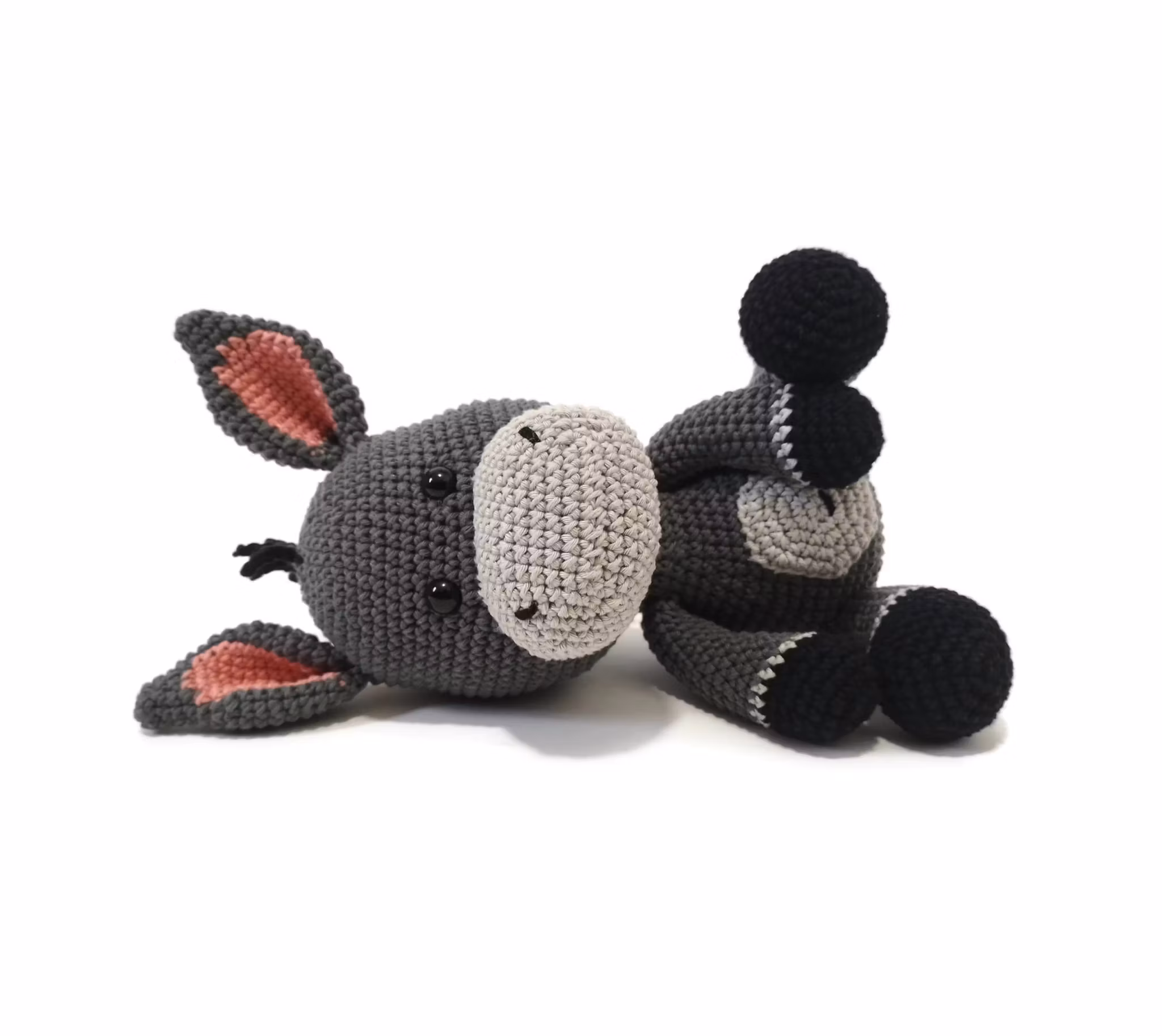VIRKMÖNSTER Åsnan ANCO • Afrikanskt djur • amigurumi virkbeskrivning • crochetbykim • PDF